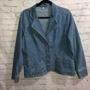 Edinburgh Woolen Mill Pure Classics Denim Jacket